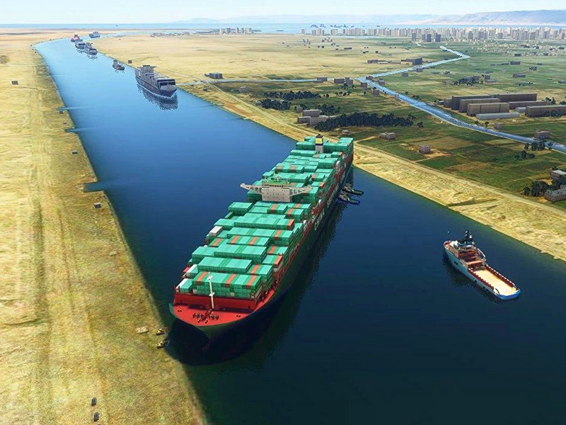 Odblokování Suezského průplavu